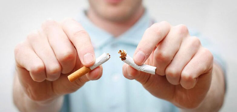 Placed in a half cigarette