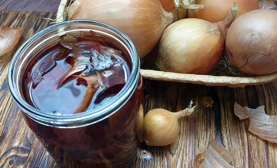 onion skin stew for potency