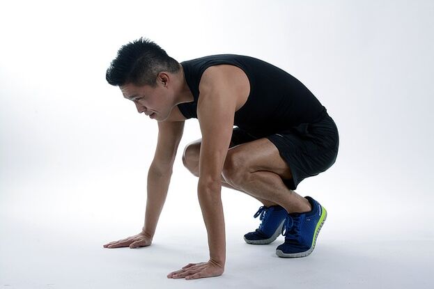 Squats for blood circulation in the pelvic area will help increase potency